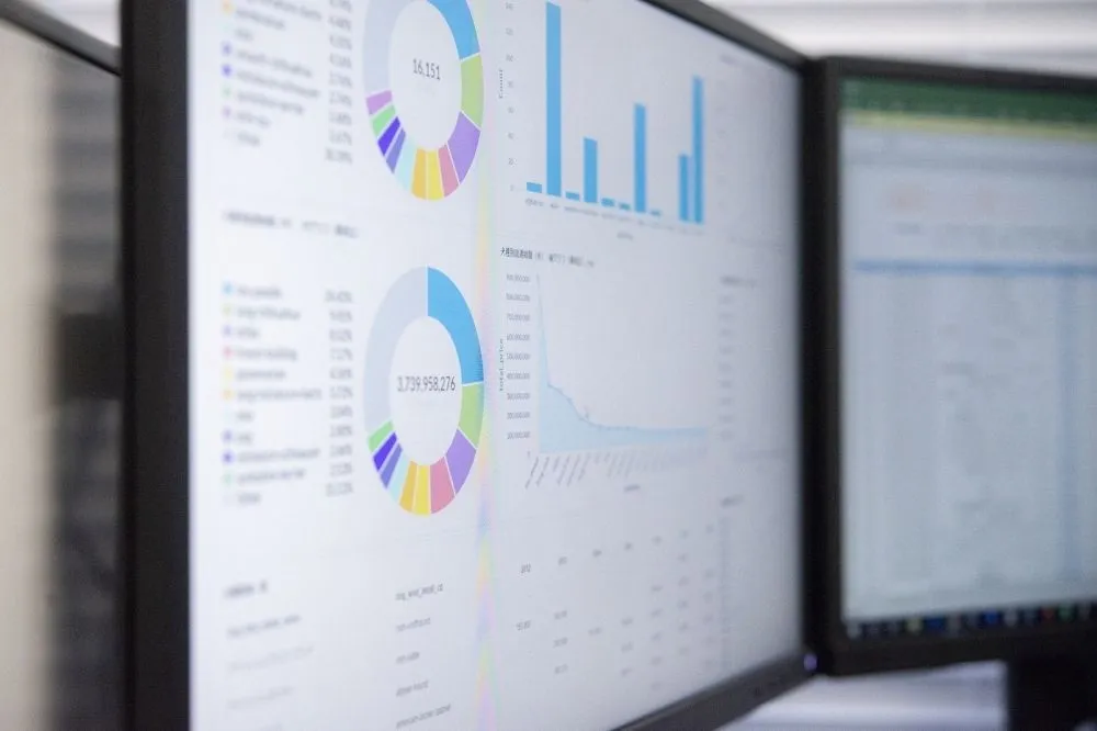 A managed IT professional is looking at financial data in a database.