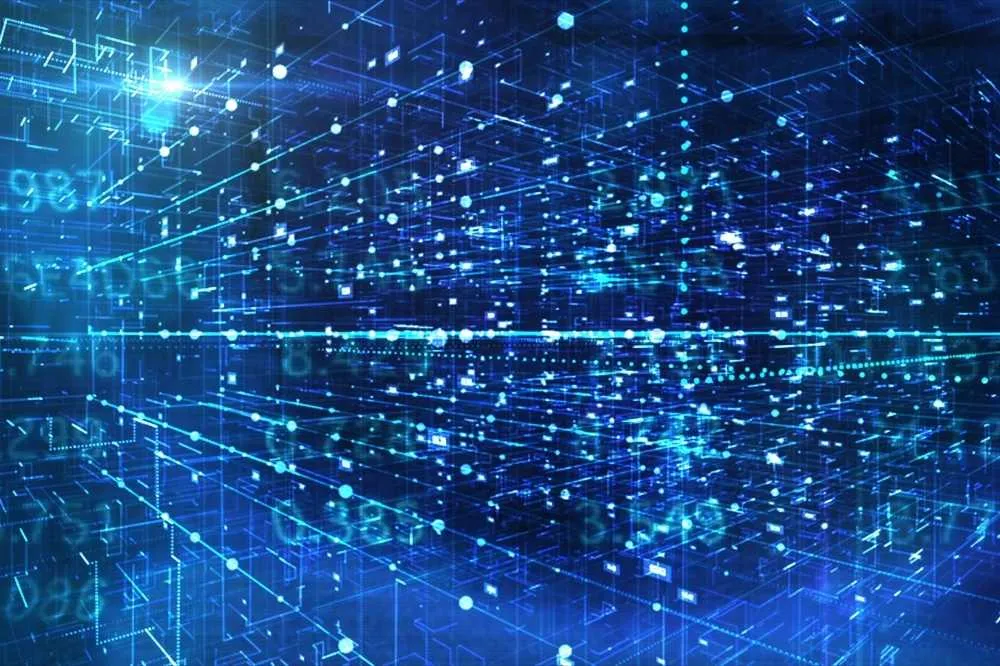 Data of the cloud being visualized by a managed IT team.