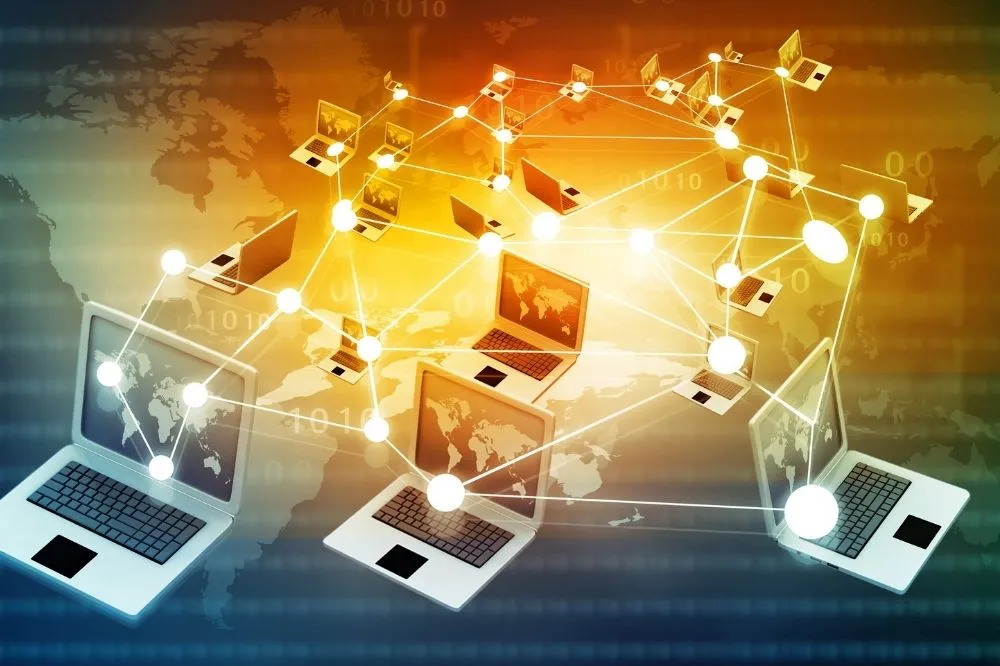 Visualization of a client's portal through managed IT services.